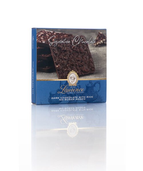 Σοκολάτα κουβερτούρα με ρύζι χωρίς ζάχαρη