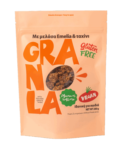 Γκρανόλα με μελάσα Emelia ταχίνι