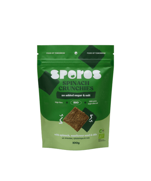 Spinach Crunchies Sporos