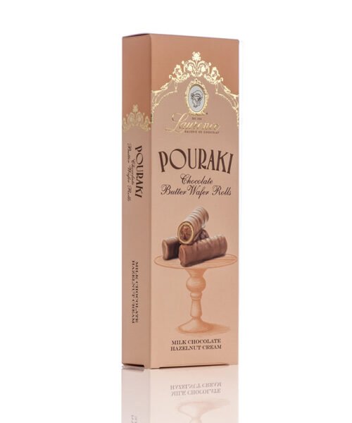 Pouraki butter wafer με πραλίνα φουντουκιού