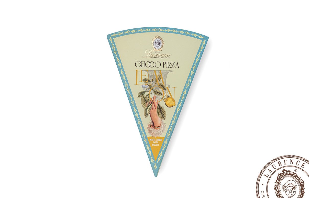 Σοκολάτα Λευκή με Μπισκότο και Άρωμα Λεμόνι