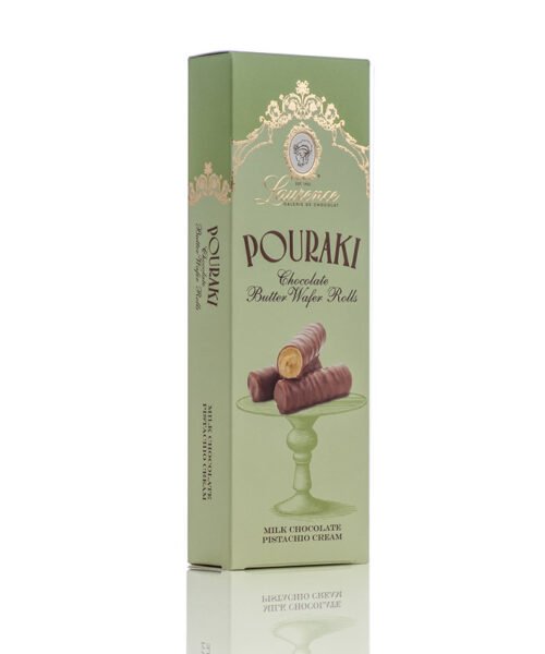 Pouraki butter wafer με πραλίνα Pistachio