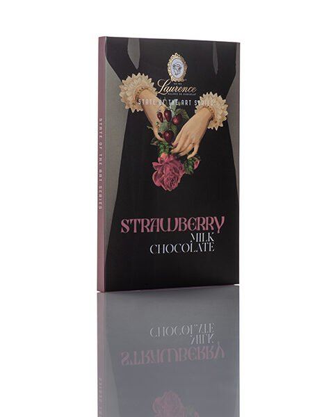 Σοκολάτα γάλακτος με 44%κακάο και φράουλα