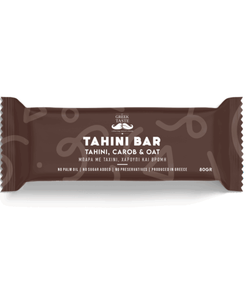 Μπάρα με Ταχίνι Χαρούπι Βρώμη