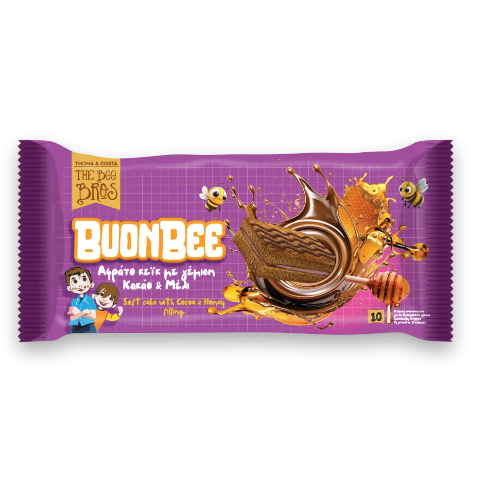 BUONBEE αφράτο κέικ κακάο-μέλι