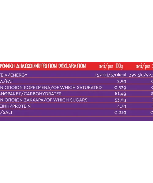 Alternative view of Μπάρα με Μέλι choco balls