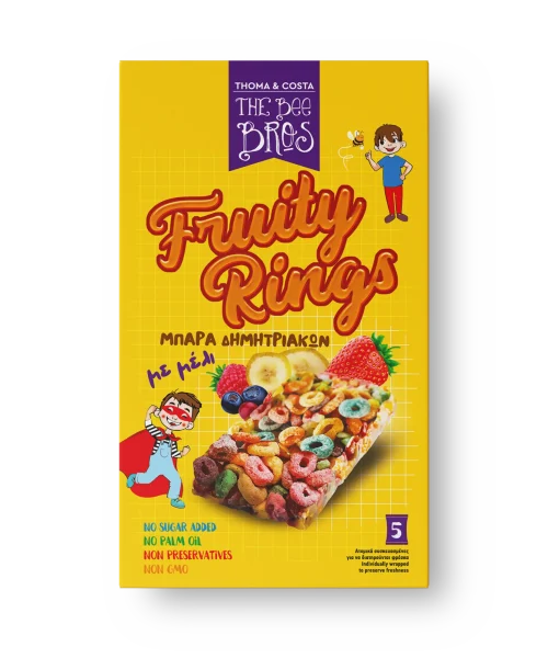 Μπάρα με Μέλι fruity rings