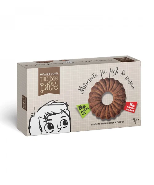 Μπισκότα με Μέλι και Κακάο