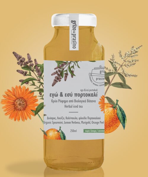 Εγώ και εσύ πορτοκαλί iced tea