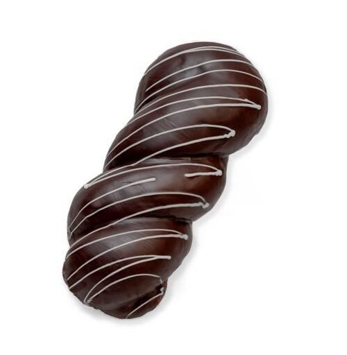 Alternative view of Τσουρέκι χειροποίητο με γέμιση και επικάλυψη σοκολάτας