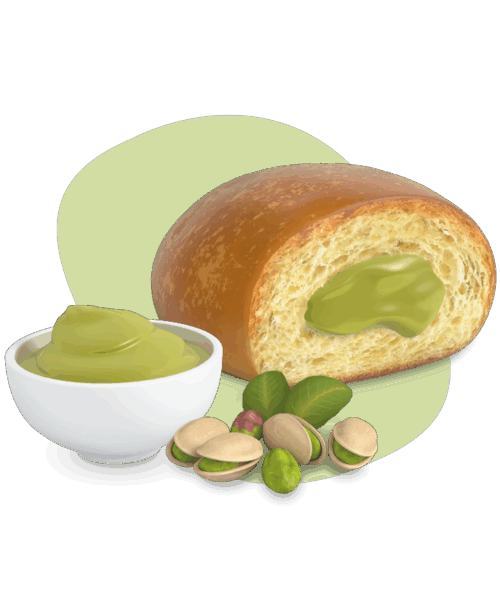 Alternative view of Brioche vegan Pistachio