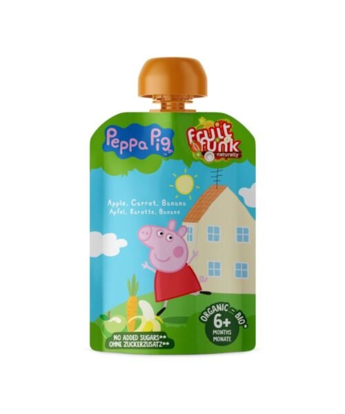 FruitFunk Πουρές Φρούτων Peppa Pig (6+) BIO