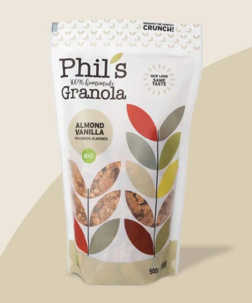 Phil's Granola Almond Vanilla 500gr