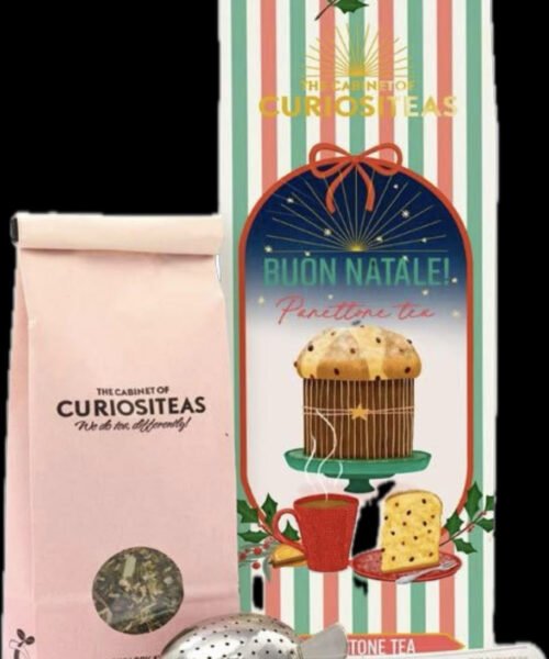 The Cabinet of Curiositeas panettone tea