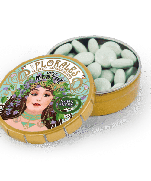 Alternative view of Παστίλιες Les Florales μέντα χωρίς ζάχαρη