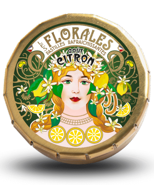 Παστίλιες Les Florales λεμόνι