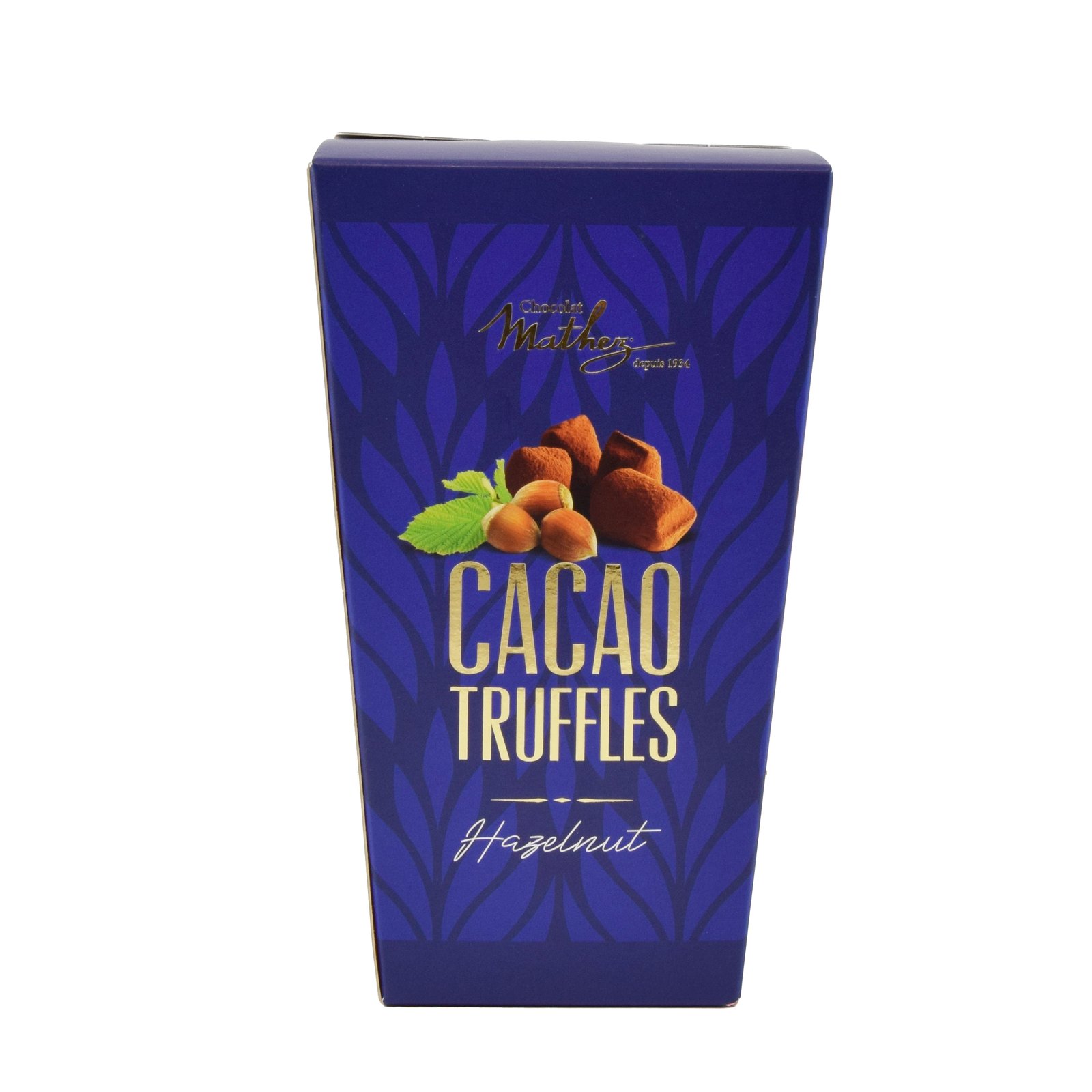 Mathez τρούφες hazelnut paperbox