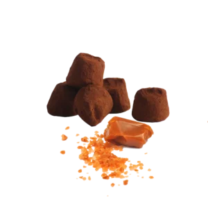 Alternative view of Mathez τρούφες salted caramel paperbox