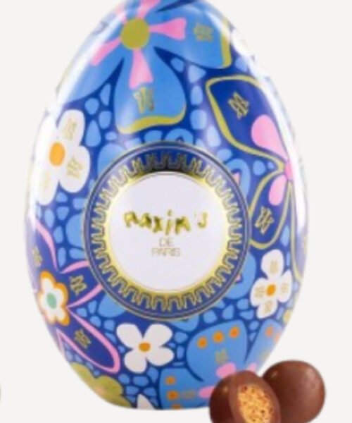 Μεταλλικό μίνι αυγό Maxim's de Paris μπλε