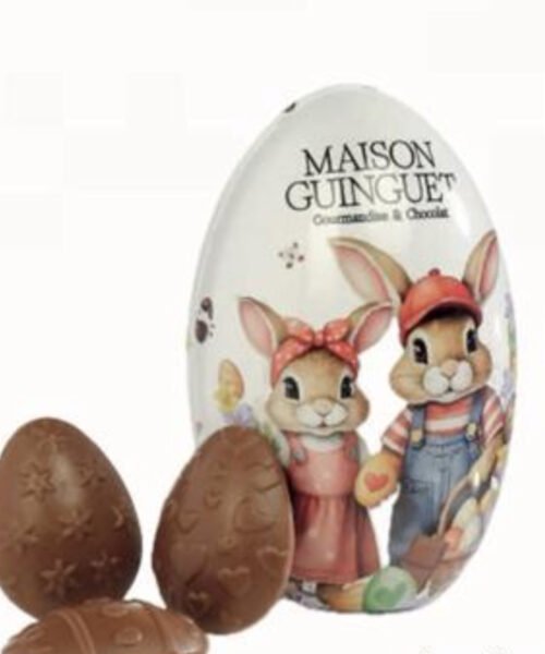 Μεταλλικό αυγό Maison Guinguet Rose Gustave