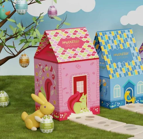 Alternative view of Maxtris Easter village kids