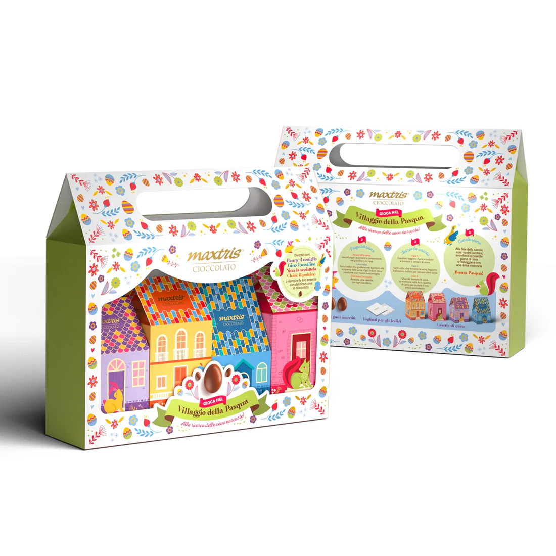 Maxtris Easter village kids