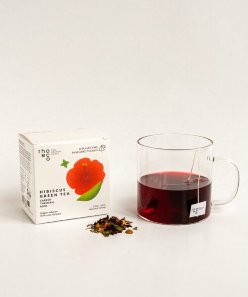 Alternative view of Rhoeco teabags Hibiscus green tea
