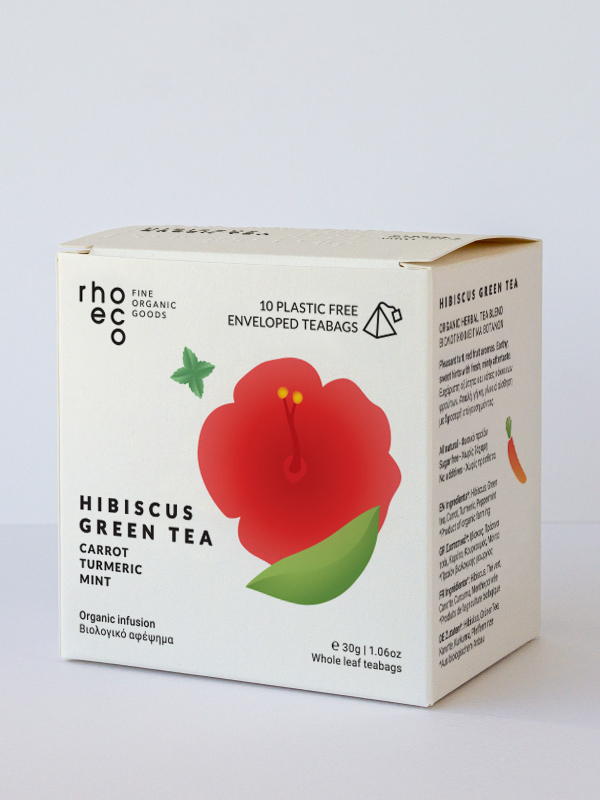 Rhoeco teabags Hibiscus green tea