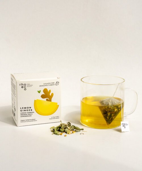 Alternative view of Rhoeco teabags Lemon ginger