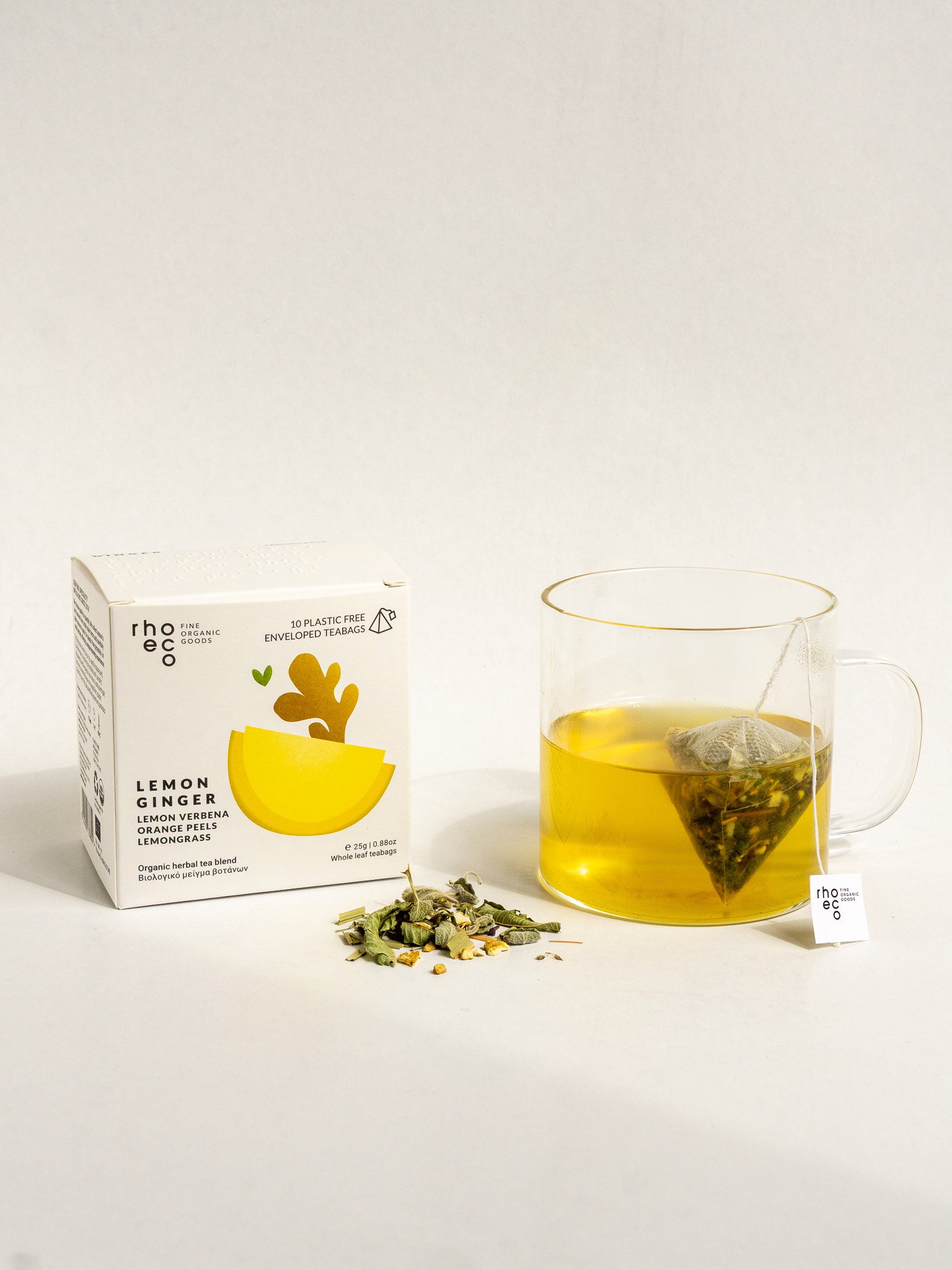 Rhoeco teabags Lemon ginger - Image 2