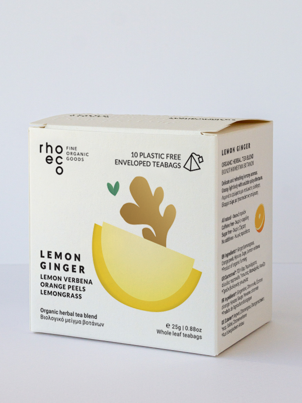 Rhoeco teabags Lemon ginger