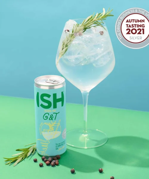 Alternative view of Gin Tonic alcohol free Ish Spirits