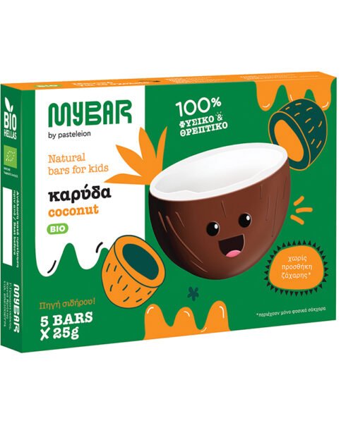 Mybar Κids BIO Καρύδα 5x25g