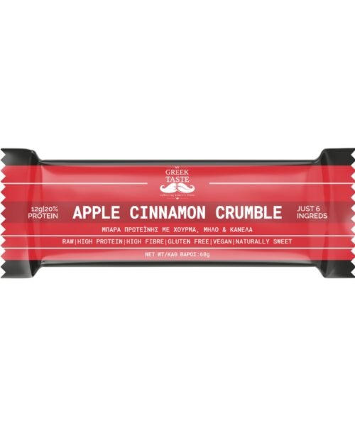 Apple Cinnamon Crumble Protein Bar