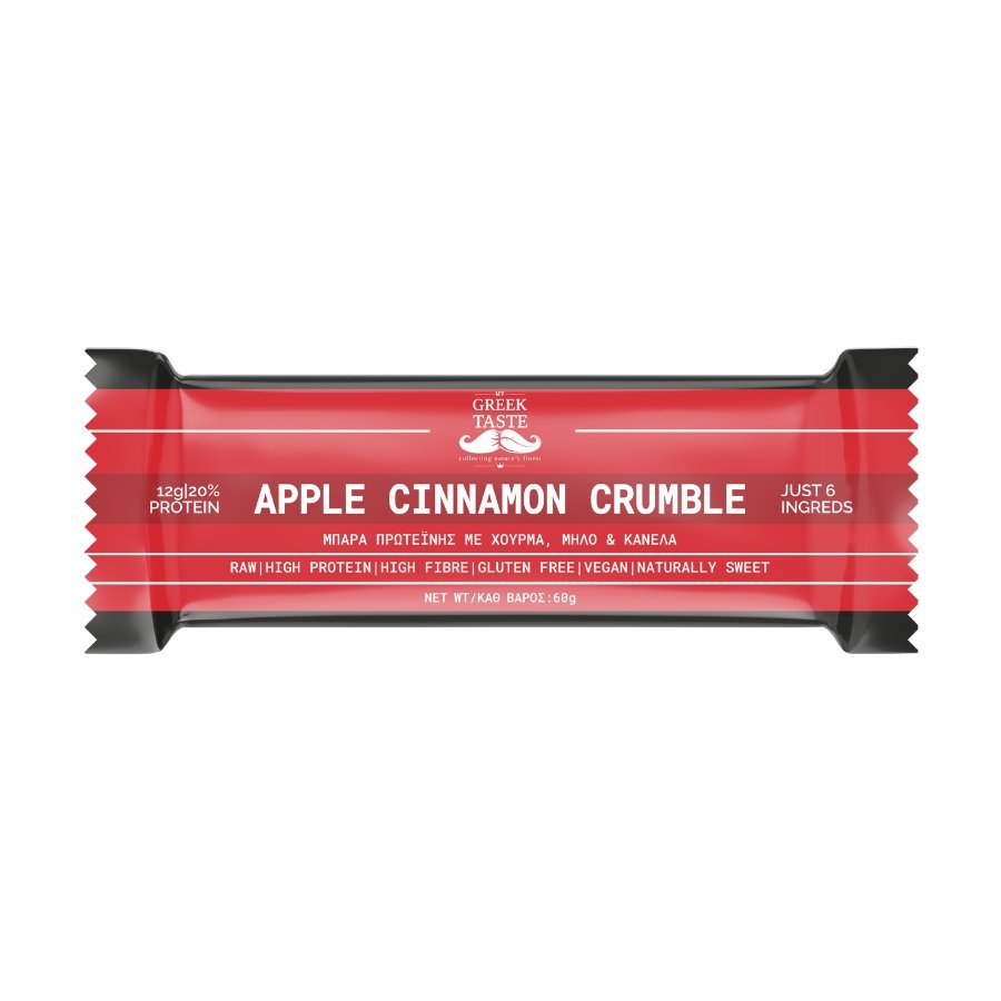 Apple Cinnamon Crumble Protein Bar