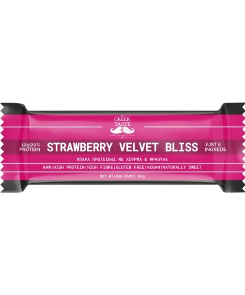 Strawberry Velvet Bliss Protein Bar