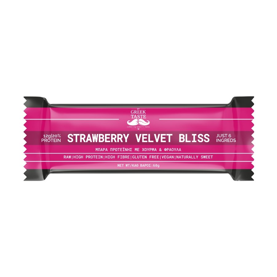 Strawberry Velvet Bliss Protein Bar