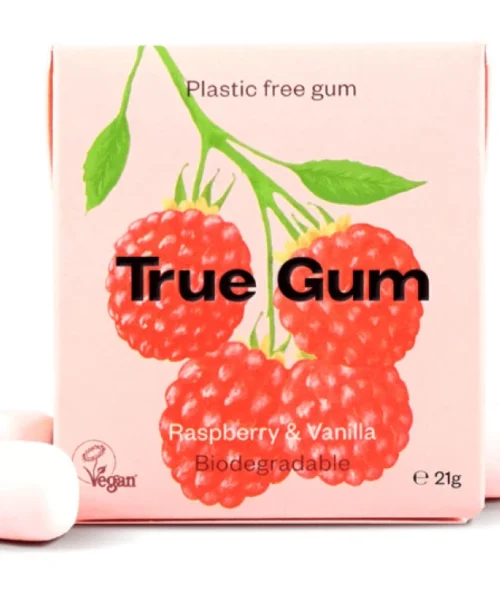 True Gum Raspberry & Vanilla
