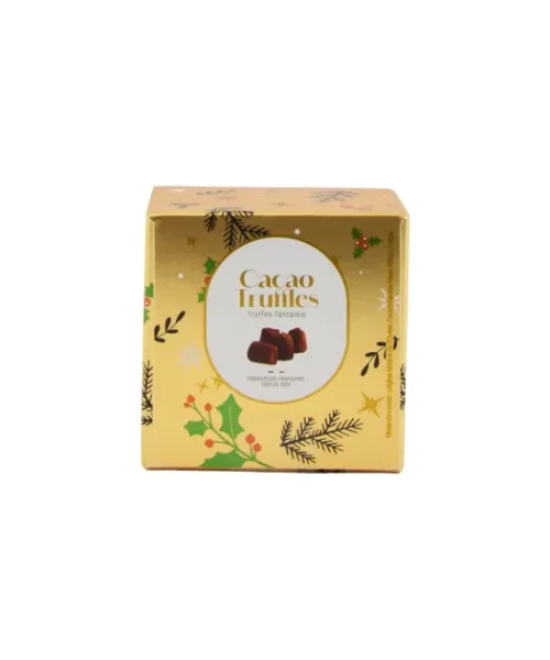 Mathez τρούφες Christmas gold paperbox