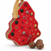 Christmas Tin Tree Maison Guinguet με Εκλεκτά Σοκολατάκια