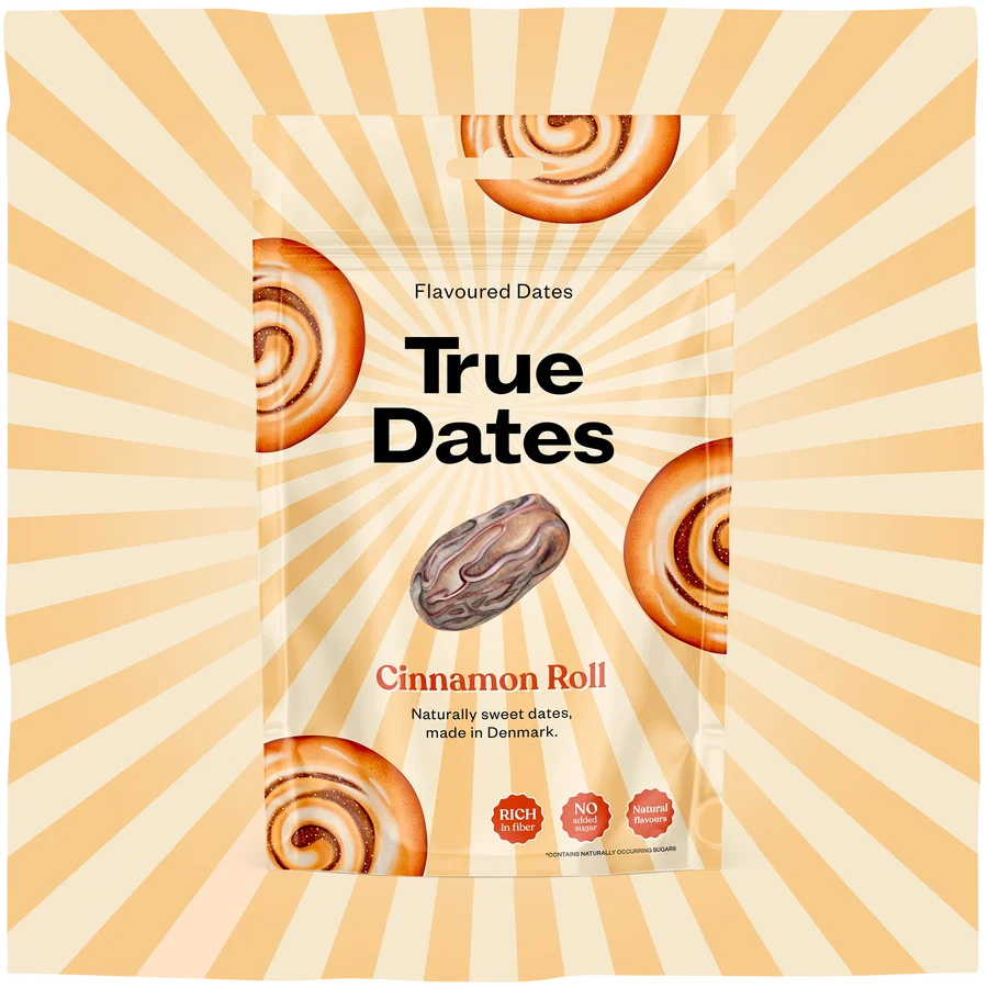 True Dates Cinnamon Roll